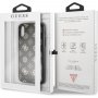 Carcasă Guess Layer Glitter Peony, pentru iPhone X / XS - negru