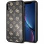 Carcasă Guess Layer Glitter Peony, pentru iPhone XR - negru