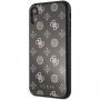 Carcasă Guess Layer Glitter Peony, pentru iPhone XR - negru