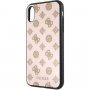 Carcasă Guess Layer Glitter Peony, pentru iPhone XR - roz deschis