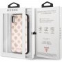 Carcasă Guess Layer Glitter Peony, pentru iPhone XR - roz deschis