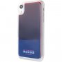 Husă tip clepsidră Guess, luminoasă în întuneric, pentru iPhone XR - roșu