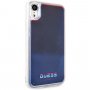 Husă tip clepsidră Guess, luminoasă în întuneric, pentru iPhone XR - roșu