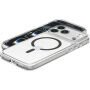 Spigen Ultra Hybrid husă transparentă cu MagSafe gri pentru iPhone 17 Pro / 18 Pro - transparent