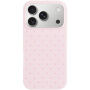 Husă de protecție cu buline pentru iPhone 17 Pro / 18 Pro - roz