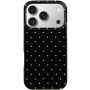 Husă de protecție cu buline pentru iPhone 17 Pro / 18 Pro - negru