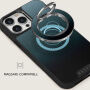 Suport Burga Black Hole magnetic MagSafe rotativ 360° pentru iPhone - argintiu