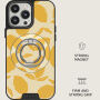 Suport Burga Lemon Tart magnetic MagSafe rotativ 360° pentru iPhone - argintiu