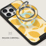 Suport Burga Lemon Tart magnetic MagSafe rotativ 360° pentru iPhone - argintiu