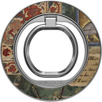 Burga Oath Suport magnetic MagSafe rotativ 360° pentru iPhone - argintiu