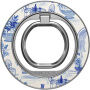 Burga Sobremesa Suport magnetic MagSafe rotativ 360° pentru iPhone - argintiu