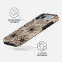 Husă Burga Tough cu model și MagSafe pentru iPhone 17 Pro / 18 Pro - Barely Yours