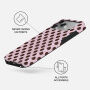 Husă Burga Tough cu model și MagSafe pentru iPhone 17 Pro / 18 Pro - New Crush