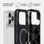 Husă Burga Tough cu model și MagSafe pentru iPhone 17 Pro / 18 Pro - Nocturnal