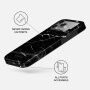 Husă Burga Tough cu model și MagSafe pentru iPhone 17 Pro / 18 Pro - Noir Origin