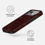 Husă Burga Tough cu model și MagSafe pentru iPhone 17 Pro Max / 18 Pro Max - Capulet