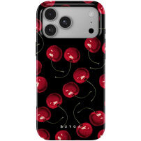 Husă Burga Tough cu model și MagSafe pentru iPhone 17 Pro Max / 18 Pro Max - Cherrybomb