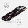 Husă Burga Tough cu model și MagSafe pentru iPhone 17 Pro Max / 18 Pro Max - Cougar