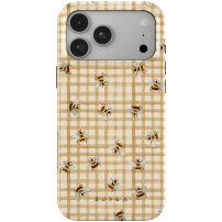 Husă Burga Tough cu model și MagSafe pentru iPhone 17 Pro Max / 18 Pro Max - Honeycomb