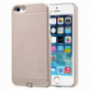 Carcasă / husă magnetică 2 în 1 NILLKIN, pentru încărcare wireless Qi, pentru iPhone 5 / 5S / SE (2016) - aurie