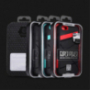 Carcasă / husă super rezistentă NILLKIN, pentru încărcare wireless Qi, pentru Apple iPhone 6S / 6 - neagră