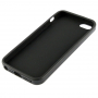 Carcasă cu design original Apple, pentru iPhone 5 / 5S / SE (2016) – neagră