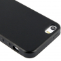 Carcasă cu design original Apple, pentru iPhone 5 / 5S / SE (2016) – neagră