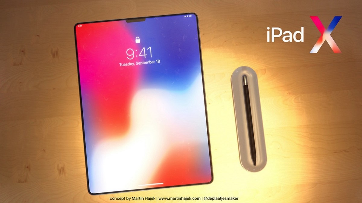 Apple a dezvăluit un iPad Pro cu un cran fără rame