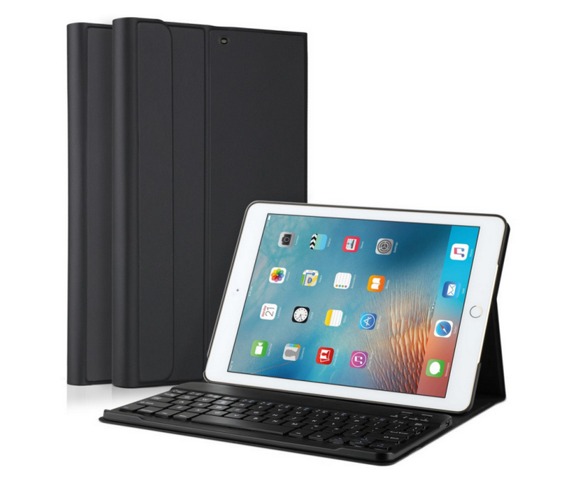 Carcase cu tastatură bluetooth pentru iPad 9.7"(2018) - Negru
