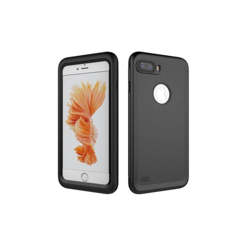 Husă impermeabilă pentru iPhone 7 Plus și 8 Plus - negru