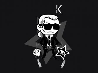 Karl Lagerfeld Cover pentru iPhone