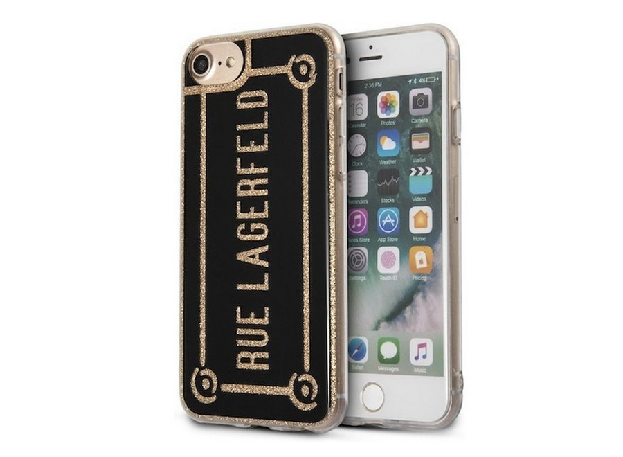 Karl LAgerfeld - cover pentru iPhone - decorate